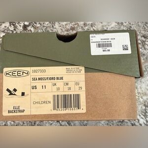 Keen Kids' Shoes in Green and Blue